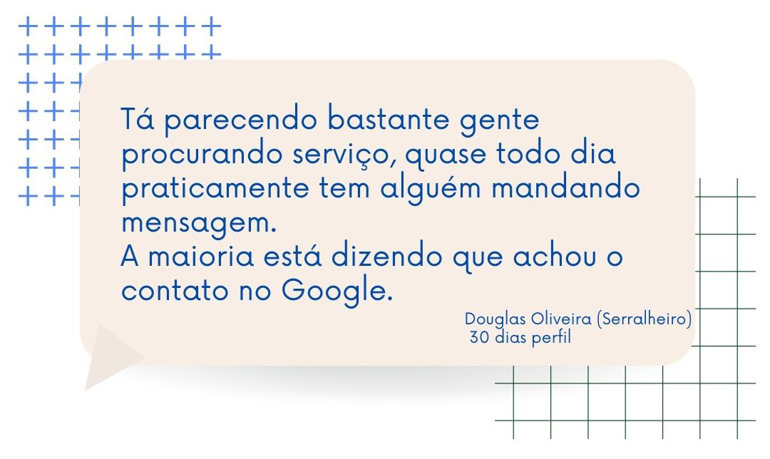 Depoimento de Douglas Oliveira, serralheiro