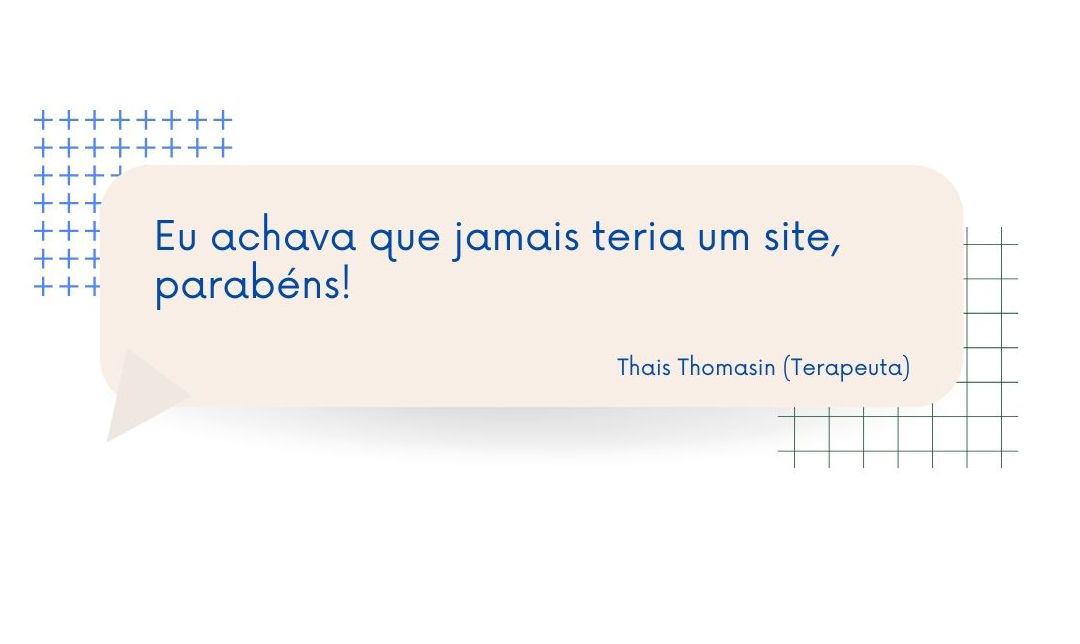 Depoimento de Thais Thomasin, terapeuta
