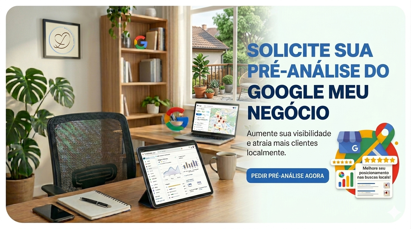Solicite sua pré-análise do Google Meu Negócio